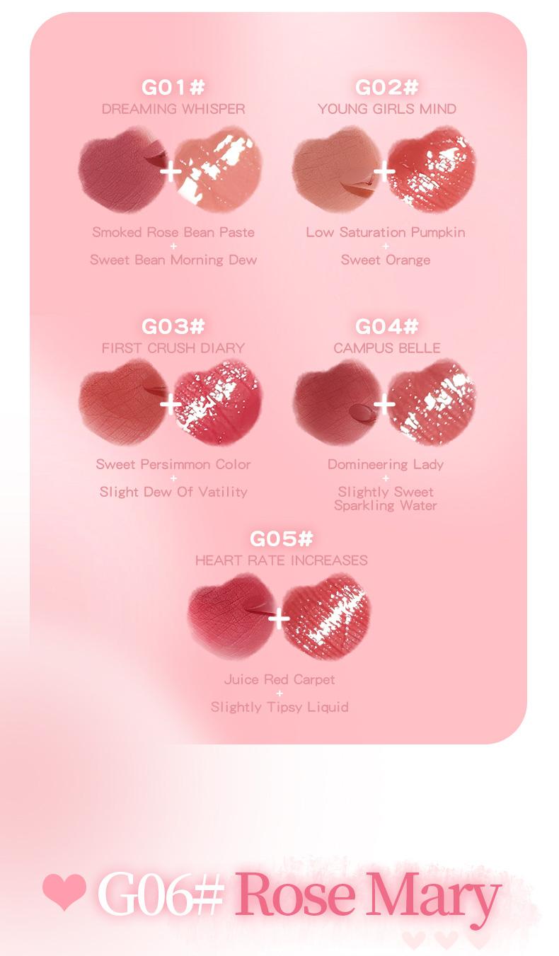 Product Introduction of [BPOM]GOGO TALES LipPods Lipstik Cloud Sense Dual Colour Lipcream Lip Matte Velvet Lipstick Lip Tint Anak Sekolah Make Up Lip Gloss Bibir GT621 7