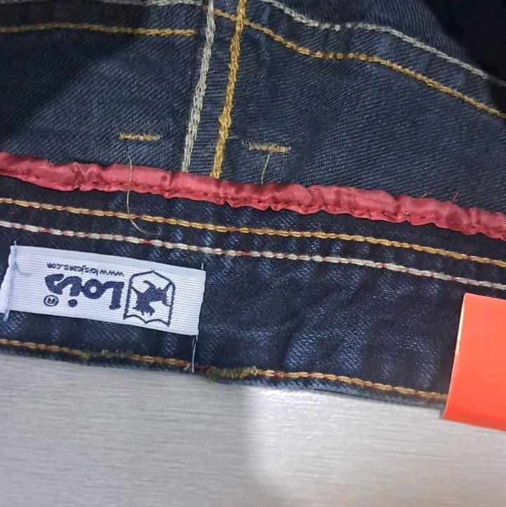 TERBRU CELANA LOIS PREMIUM, HANYA 2 WARNA ORIGINAL Jeans Biru Nyaman Denim Panjang Cowok Keren Pria Tebal 7