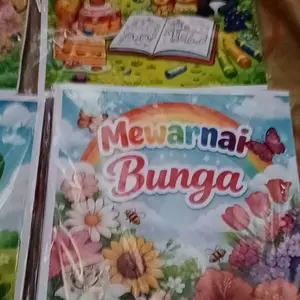 50 LEMBAR KERTAS MEWARNAI ANAK A5 BY DREAMY TERMURAH WORKSHEET MEWARNAI ANAK TERMURAH