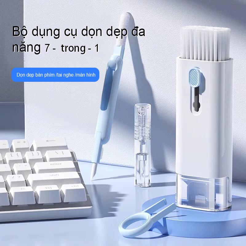 Bộ Cọ Chải Làm Sạch Bàn Phím Máy Tính Đa Năng 7 Trong 1, Dụng Cụ Vệ Sinh Tai Nghe Bluetooth Và Điện Thoại Di Động DUNAO, [Thanh Toán Khi Nhận Hàng] ban  phim