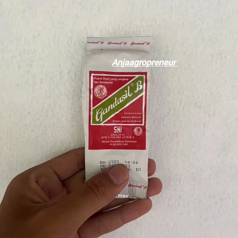 GANDASIL B dan GANDASIL D ukuran 100gram Gandasil Original Pupuk Tanaman Daun Hijau, Buah 2