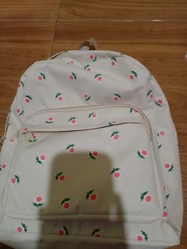 Product Review of NURA'Store BS- Tas Ransel motif bunga tulip terbaru perempuan tas bunga tulip korean style cewe tas ransel anak sd smp perempuan bunga Tas Punggung Fashion from a**🐬 0