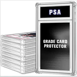 Graded Card Protector, Standard PSA Slab Case, TPU Air Cushion Edge Protectors for PSA Slabs