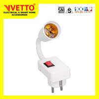 Gambar VETTO Fitting Lampu E27 Colok Fleksibel Switch On Off VETTO - Kabel 10 CM dari VICTORIA BOSS Official Store Kota Tangerang 2 Tokopedia