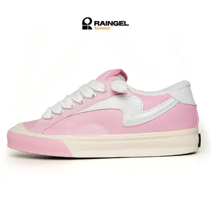 RAINGEL Sepatu Lokal - BIGMAX PINK- White Pink