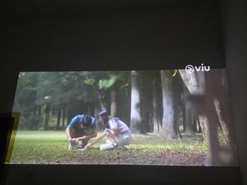 Product Review of Smart HY300-A RAM 2/16 GB Projector 4K HD Android Dual WIFI 6.0 6000 Lumens Bluetooth from j** (**s v**) 2