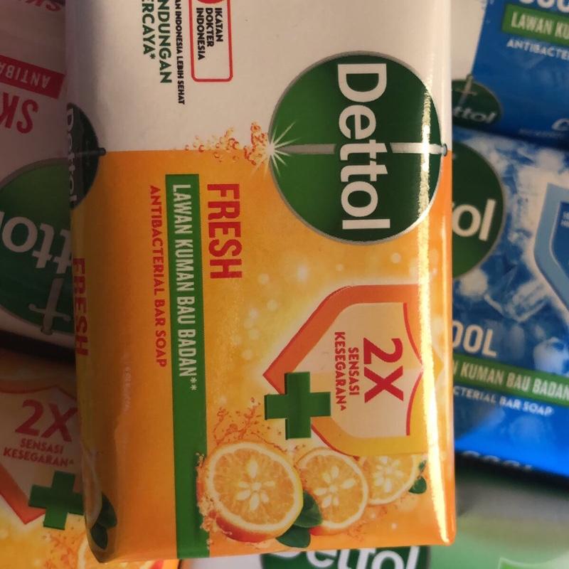 12 PCS Sabun Dettol 60 gram Sabun Mandi Batang 4