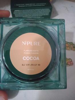 Product Review of 【Cushion】NPURE Centella Asiatica Flawless Matte Power Cushion / Cushion Kulit Jerawat / Skincare Infused /  Hypoallergenic / Dermatologically / Non-Acnegenic / Foundation Wajah / Concealer Berjerawat / Long Lasting from 9**i 2