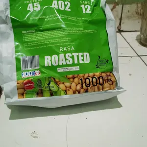 Susu nabati dari kedelai asli tinggi protein