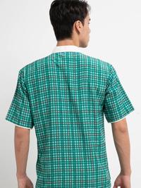 Gambar Adikusuma by Arjuna Weda Koko Pria Muslim Motif Kotak-kotak - Regular Fit | Lengan Pendek | Kancing Depan | Kerah Shanghai | Kantong Depan - Biru, S dari Batik ArjunaWeda Kota Administrasi Jakarta Timur 5 Tokopedia