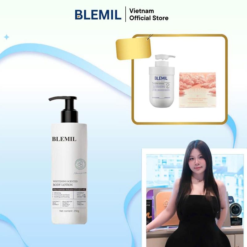   Mua 1 Tặng 2  Dưỡng Thể Dưỡng Trắng Da 377 577 Blemil 250g + Tặng 1 Ủ Blemil 577 + 1 Tẩy Da Chết Blemill #Cherry 