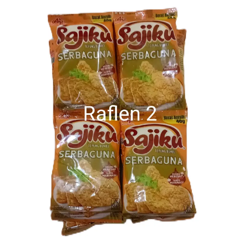 4 Renteng Sajiku Tepung bumbu serba guna 0