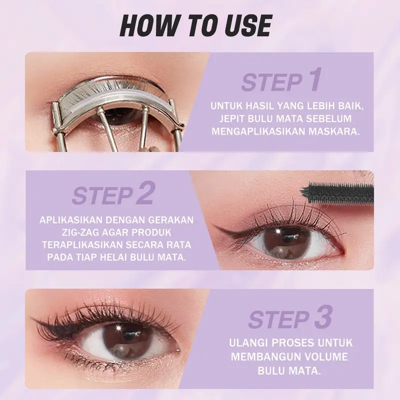 BARENBLISS Maskara Roll To Volume Mascara Bnb Roll Volume Maskara 4