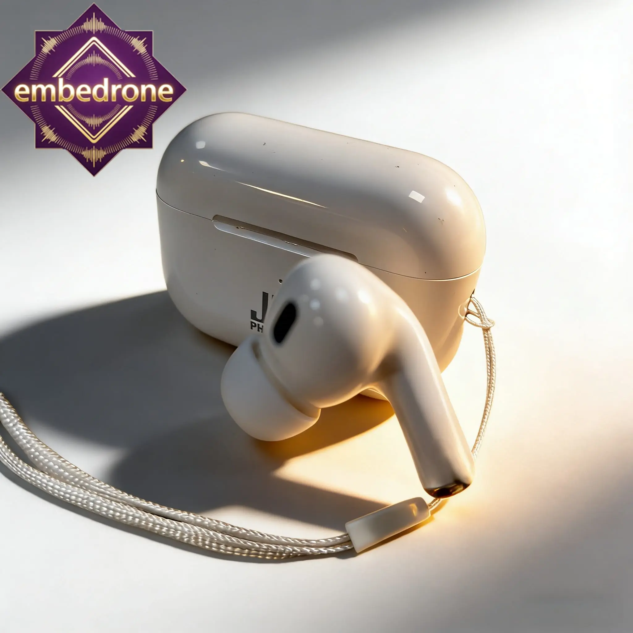 Bluetooth5.4 20 Jam Baterai Noise Cancelling Putih