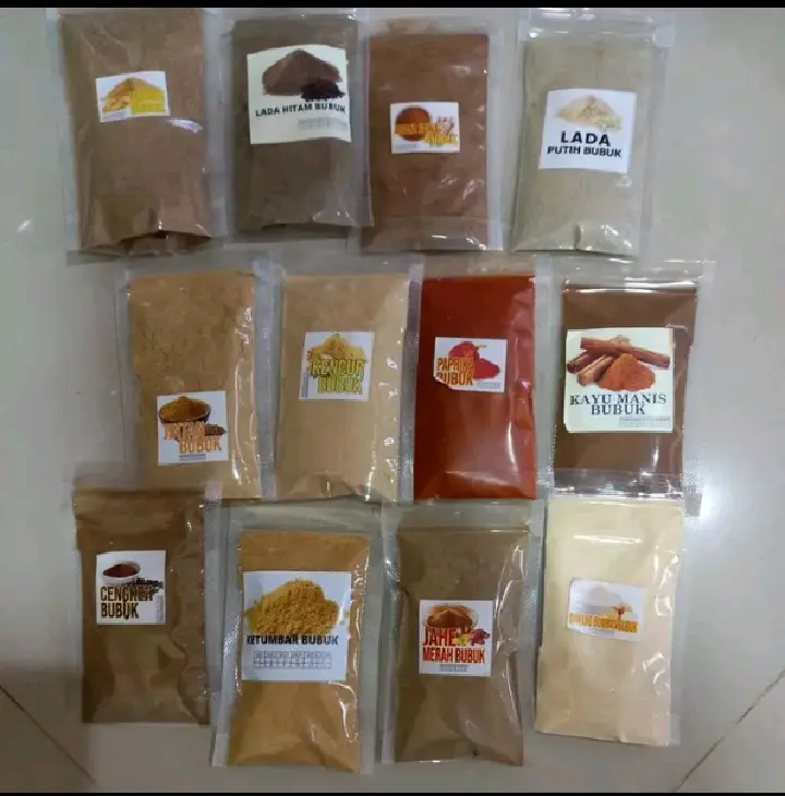 bubuk tabur rempah 100gram/penyedap rasa/berbagai bumbu dapur/penyedap instan Bahan Masakan Powder 4