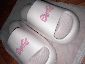 Product Review of E Label - Swiss Sandal Selop Karet Wanita Sandal Slip On Fashion Wanita Kekinian Anti Slip Sendal from l**a ⋆** 1