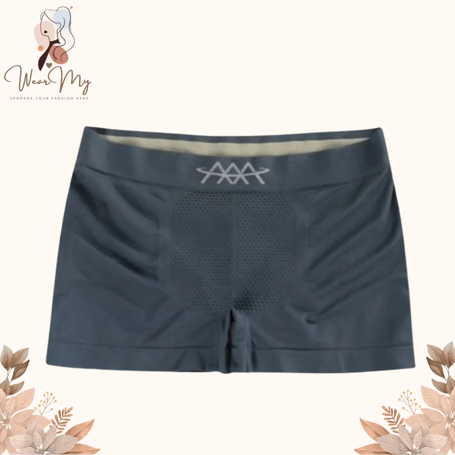 Boxer Pria Cowok Lelaki Motif Polos Daleman Celana Dalam Laki-Laki Bahan Nyaman Adem - BX355