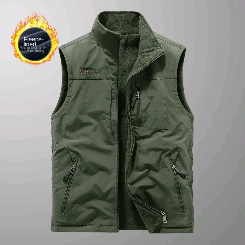 Rompi Pria Keren Terbaru Dan Terpopuler / Vest Pria / Rompi  Casual / Rompi Dinas / Rompi Lapangan / Rompi Motor Tahan Angin / Jaket Rompi 1