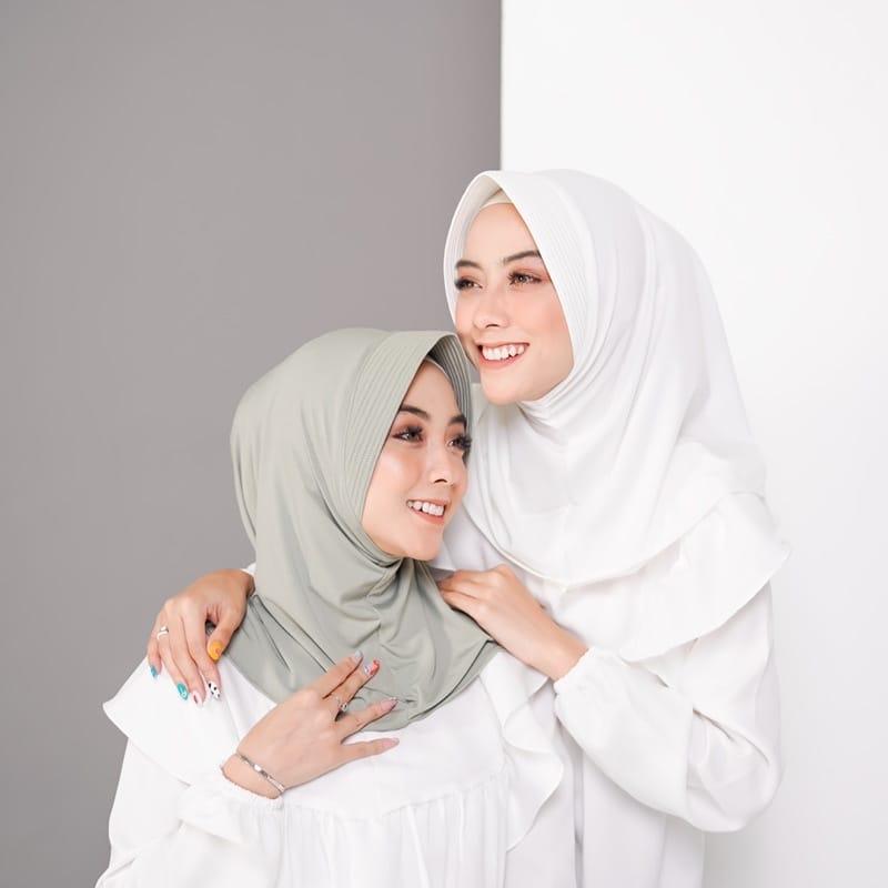 BERGO INSTAN JERSEY / HIJAB SPORT VOLLI 7