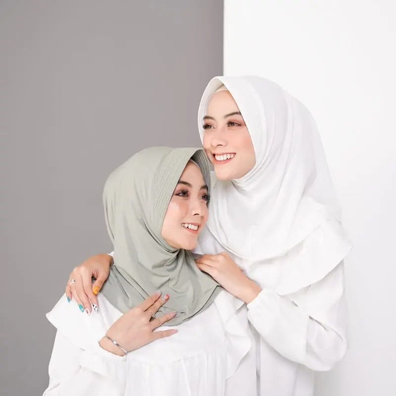 BERGO INSTAN JERSEY / HIJAB SPORT VOLLI 7