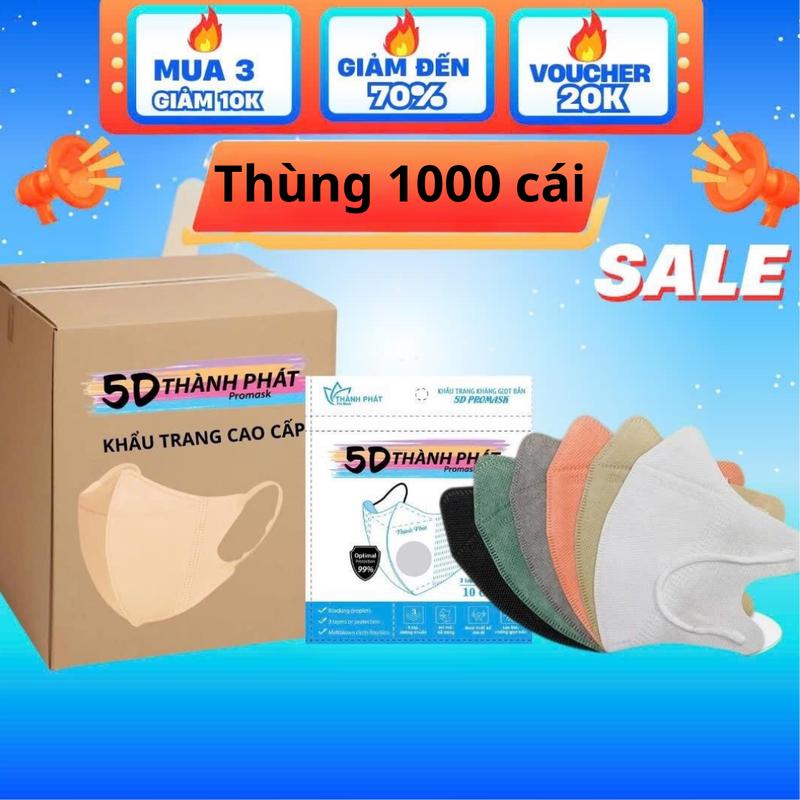 5D THÀNH PHÁT Kháng Giọt , Bụi , Tia UV 3 Lớp