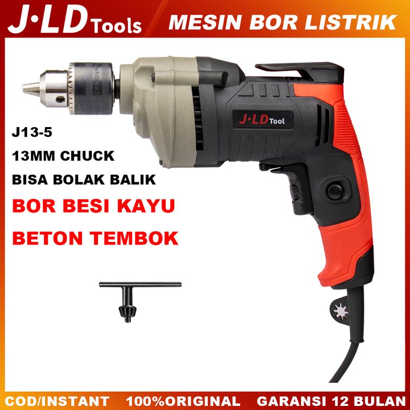 COD JLD Mesin bor listrik J10-3 bor listrik Murah alat bor listrik 380W 10mm Chuck Bor tangan listrik Bor obeng Bor kayu beton tembok besi 2