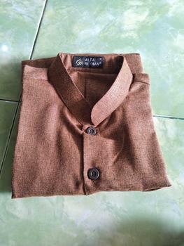Product Review of Lembut Baju koko madinah Alfa reyhan / taqwa katun madinah / kerah sanghai / baju koko habib Polos Dewasa Muslim Mewah Pria from D**k 3