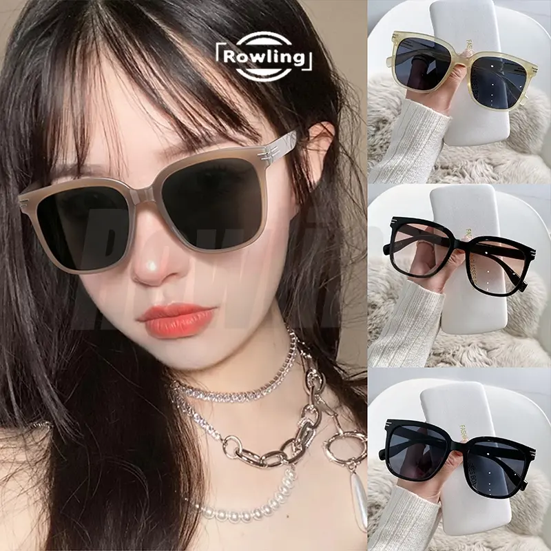 Rowling (ka-465) Kacamata Hitam Kotak Wanita Terbaru Kacamata Sunglasses Import Wanita Kacamata Fashion 0