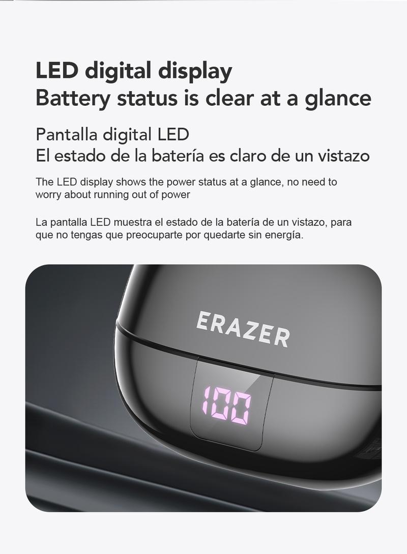Product Introduction of Headset Terjemahan AI ERAZER XT66 Pro Earphone Bluetooth Open Ear Kualitas Suara HiFi Tahan Air IPX5 Dapat Menerjemahkan Ke 134 Bahasa Earbud Nirkabel 42