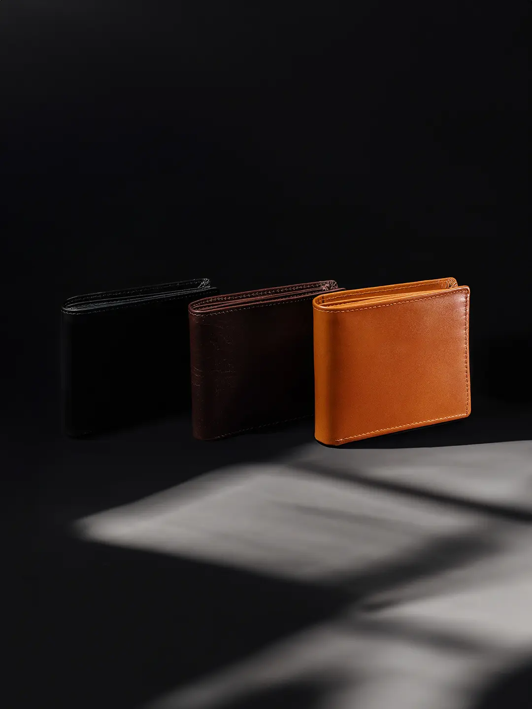 Kenes Leather Dompet Pria Kulit Asli 3D Landscape Pullup - Free Grafir Nama