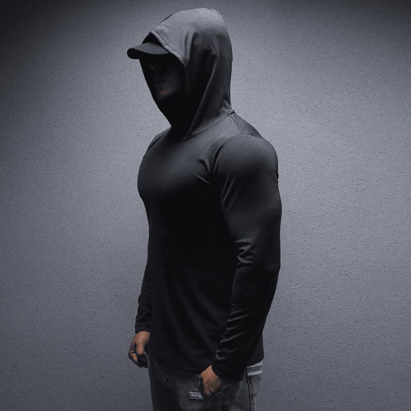 Combo Áo Giữ Nhiệt Nam Dài Tay Có Mũ Chất Thun Lạnh Thái Mặc 4 Mùa, Tập Gym,…