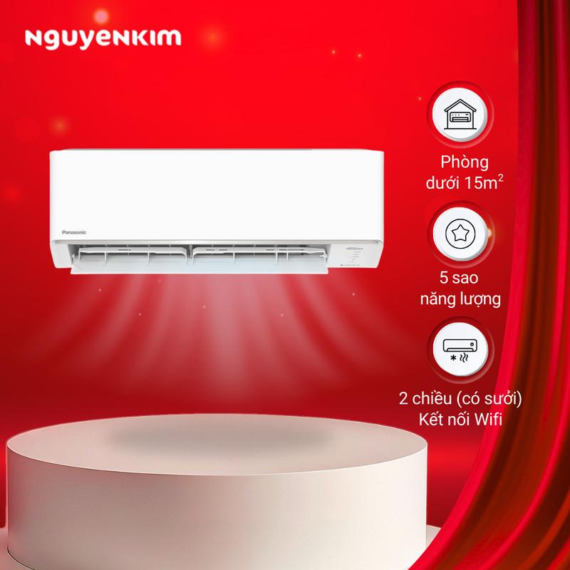 Máy lạnh/Điều hòa 2 chiều Panasonic Inverter 1 HP CU/CS-YZ9AKH-8