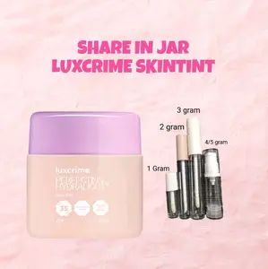 SHARE IN JAR LUXCRIME PERFECTING HYDRALIGHT SKIN TINT SPF 35 PA+++