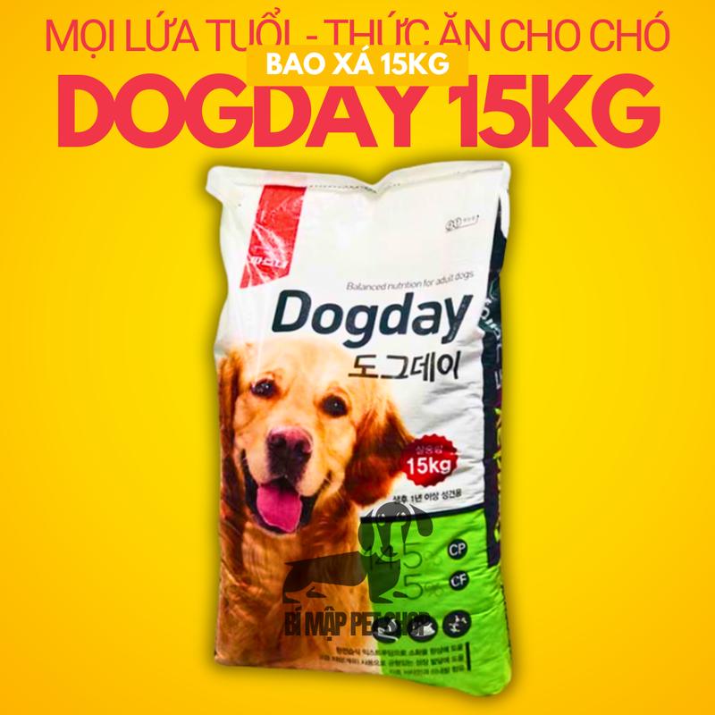 DOGDAY BAO 15KG Thức ăn cho chó giá cực rẻ vị hồng sâm, siêu tiết kiệm, công…