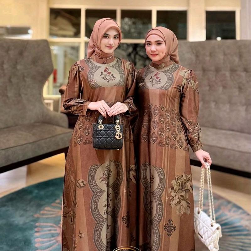 Liliana dress vol 3, vol 5,vol 6,gamis new lusy terbaru Muslim Wanita 8