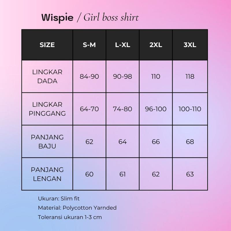 Product Introduction of Wispie Girl Boss Fitted Shirt | Kemeja kerja wanita fit garis stripe karet Lembut pink hijau biru 0