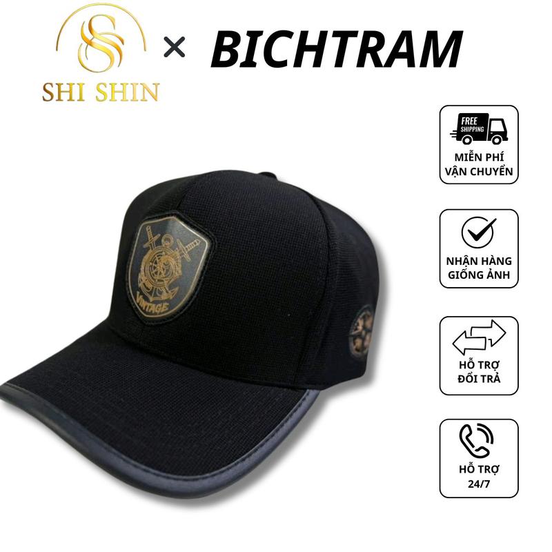 BICHTRAM DEAL 1K - Mũ lưỡi trai Vintage cao cấp – Phối đồ cực chất, Logo thêu nổi phong cách vintage độc đáo  Chất vải dày dặn, thoáng khí