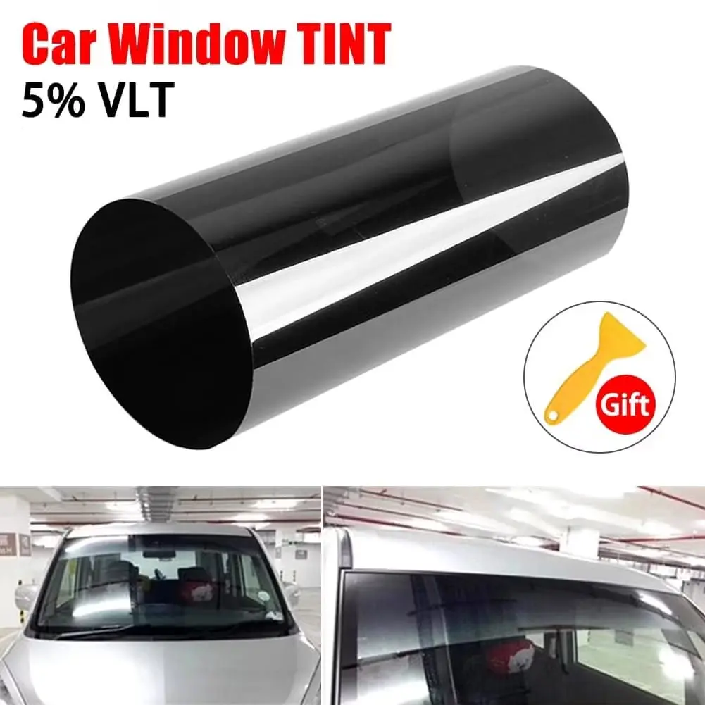 SG SELLER! Car Windshield Windscreen Anti UV Sunshade Sunscreen Visor Solar Film Tint Sticker (150cm)