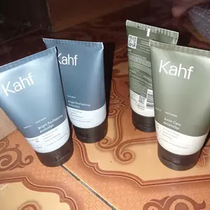 [CREATOR'S PICK] NEW LOOK BETTER FORMULA! Kahf Face Wash Skin Energizing and Brightening 100 ml - Sabun Cuci Muka Pria untuk Membantu Mencerahkan Wajah - Suitable for Daily Use