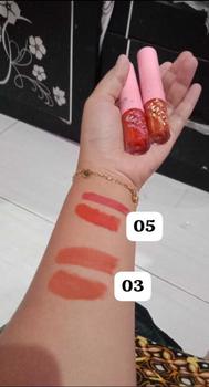 Product Review of 【CUCI GUDANG】MAGEFY 2-IN-1 Lipstik  / Matte Liquid Lipstick / Lip Lembut Tahan Lama Pelembab Pigmentasi Tinggi 12 Colors 8016 from R**i 2