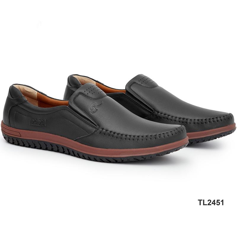 Giày Lười Nam Da Bò Fujiwa'Style - TL2451. Lót Giày Rất Êm Chân. Size 38, 39, 40, 41, 42, 43.