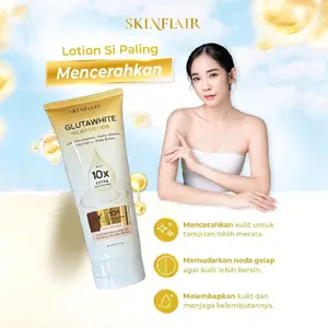 SKINFLAIR GLUTAWHITE MILKY LOTION TUBUH TANGAN KAKI LOTION Toneupbodylotion BRIGHTENING WHITENING MILKY BOOSTER 150ML PAGI