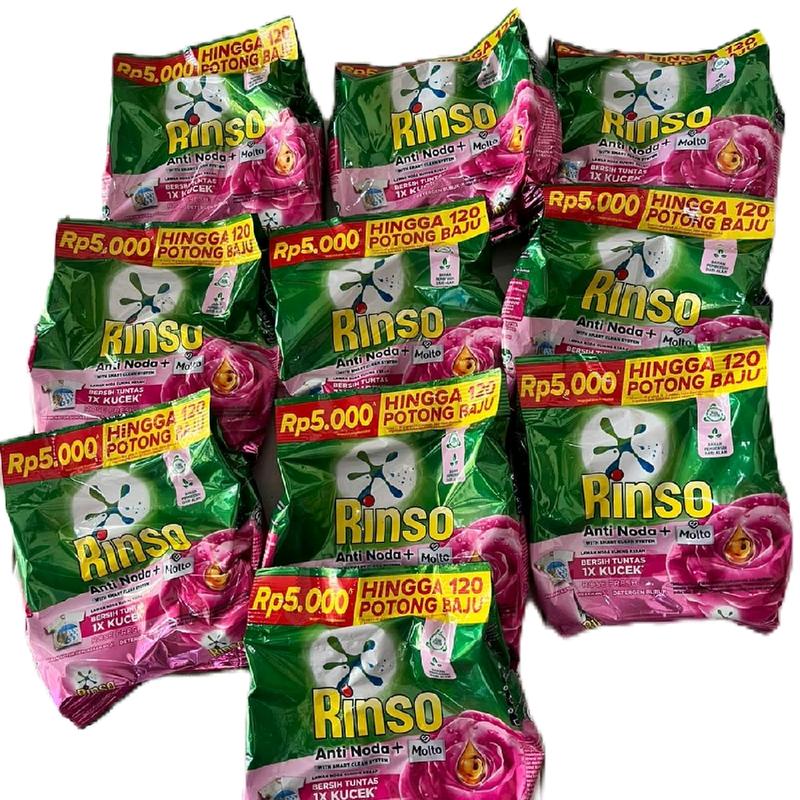 paket Rinso 10pcs sabun cuci baju sabun Rinso 5000 - Shop | Tokopedia
