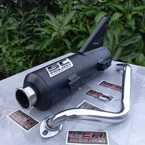 TERLARIS SC KINOCHY KNALPOT STANDAR RACING BASS ADEM Beat fi/ Beat Karbu/Beat esp/Beat deluxe/Beat Street/Mio J/Mio Sporty/Mio M3/mio soul/soul Gt/mio gt/vario 110old/vario 110 fi/Vario 125old/vario 125led/vario 150/scoopy/x ride/genio/Fino/spacy