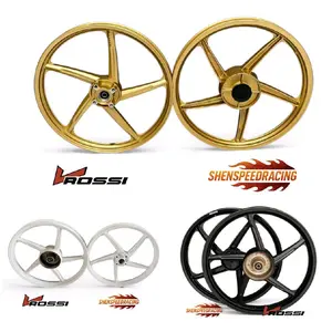 (GOKIL) VELG VROSSI FALCON PALANG 5 LURUS VELG BEBEK ORIGINAL HONDA SUPRA KHARISMA FIT GRAND SUPRA FIT 17x140/160