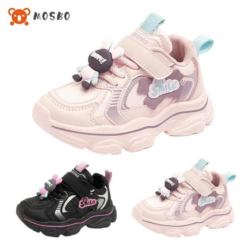 MOSBO sepatu anak laki laki perempuan impor motif terbaru Sepatu Sneakers Wanita Korea Fashion Import Sport Shoes Kids