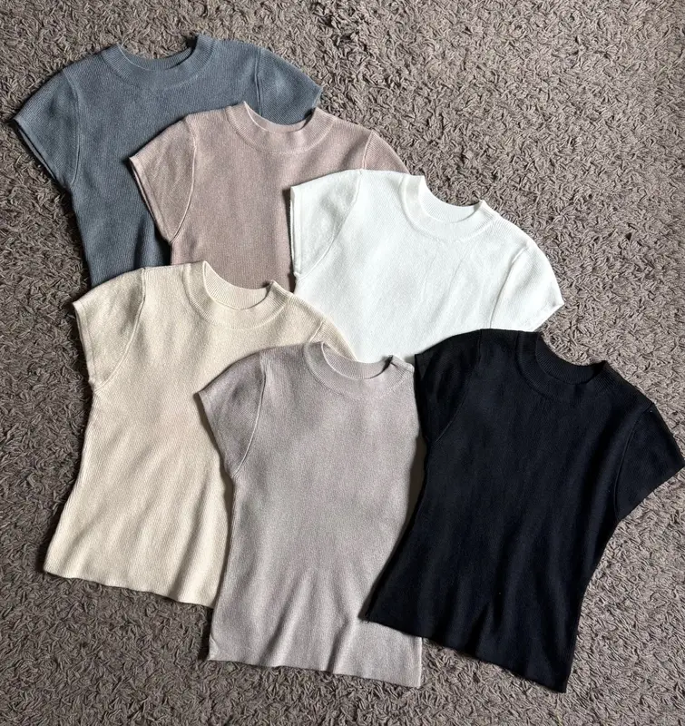 Kode: 4332 (Basic knit top) / Atasan Wanita / Atasan Rajut Wanita / Pakaian Wanita 2