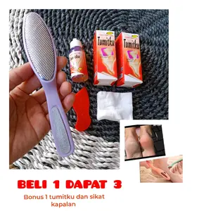 [BELI 1 GRATIS 2 ]Tumitku Penghalus Tumit Kaki - Perawatan Kulit Tumit Pecah-Pecah & Kapalan - Beli 1 Gratis 2 - Bonus Sikat Kapalan - Alami & Aman