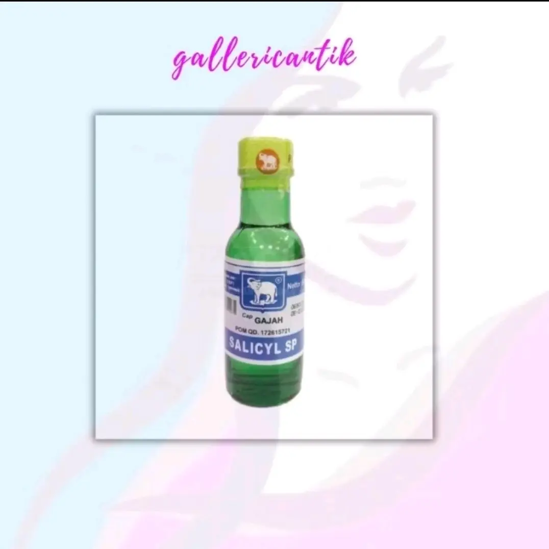 Cap Gajah Salicyl SP Botol Kaca Ampuh Atasi Gatal Panu Kudis Kurap Menyembuhkan