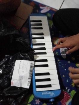 Product Review of Pianika Anak Murah Terbaru dan Terlaris - Warna Pink Biru dan Merah - Toys Alat from B**0 0